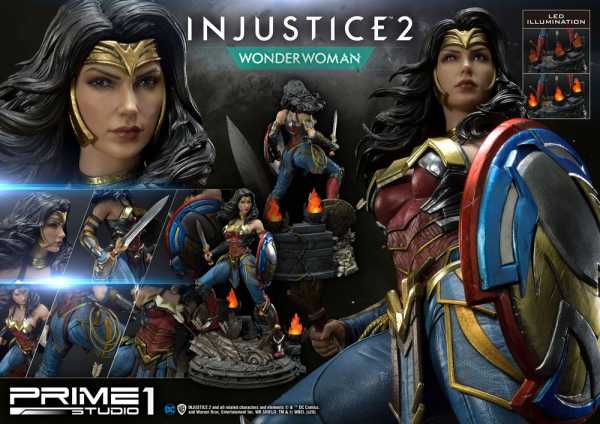 AUF ANFRAGE ! Injustice 2 1/4 Wonder Woman 52 cm Statue
