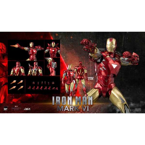 VORBESTELLUNG ! Marvel Studios: The Infinity Saga Iron Man Mark VI (MK6) DLX Actionfigur