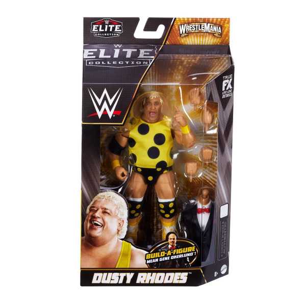 WWE WrestleMania Elite 2023 Wave 1 Dusty Rhodes BaF Actionfigur