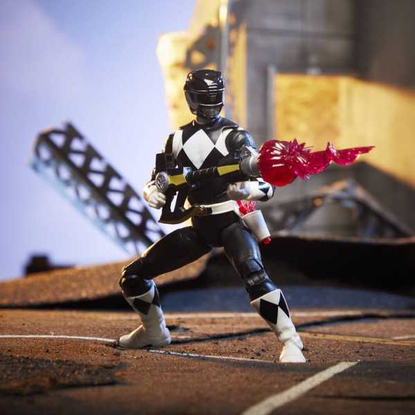 Power Rangers Lightning Collection Mighty Morphin Black Ranger 6 Inch Actionfigur