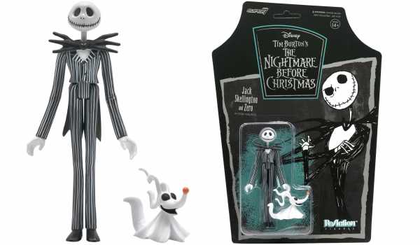 NIGHTMARE BEFORE CHRISTMAS JACK REACTION ACTIONFIGUR