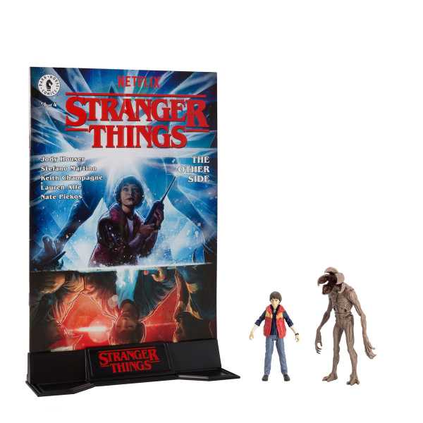 Stranger Things Page Punchers Will & Demogorgon 3-Inch Actionfiguren 2-Pack & Comic