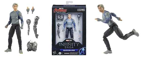 Marvel Legends Series Avengers Infinity Saga Quicksilver 6 Inch Actionfigur