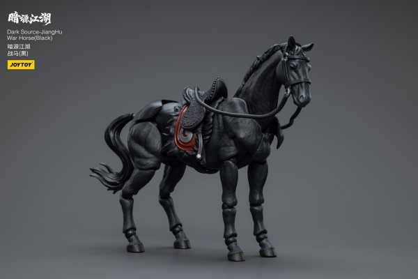 Joy Toy Dark Source JiangHu 1/18 Black War Horse Actionfigur