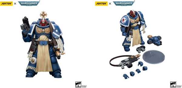 VORBESTELLUNG ! Joy Toy Warhammer 40k 1/18 Ultramarines Sternguard Veteran Sergeant Actionfigur