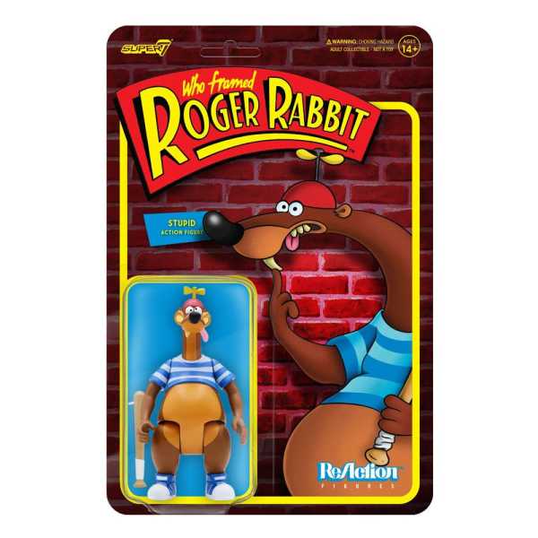 AUF ANFRAGE ! Who Framed Roger Rabbit Stupid 10 cm ReAction Actionfigur