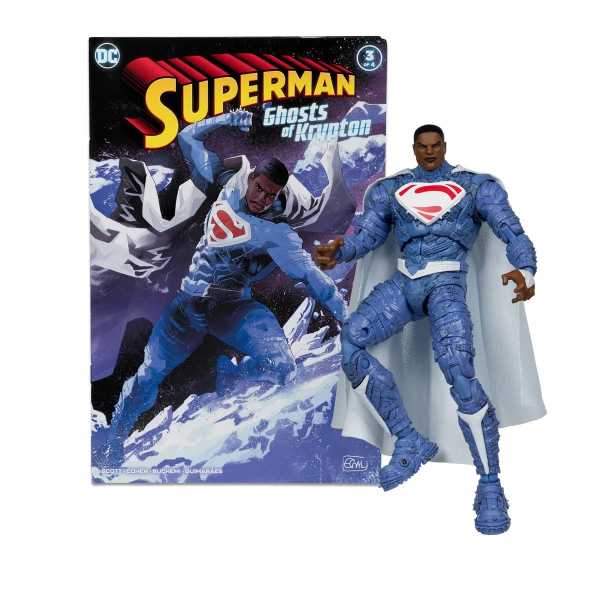 VORBESTELLUNG ! McFarlane Toys DC Page Punchers Wave 5 Earth-2 Superman 7 Inch Actionfigur & Comic