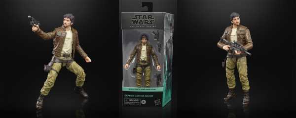 Star Wars The Black Series Captain Cassian Andor 6 Inch Actionfigur
