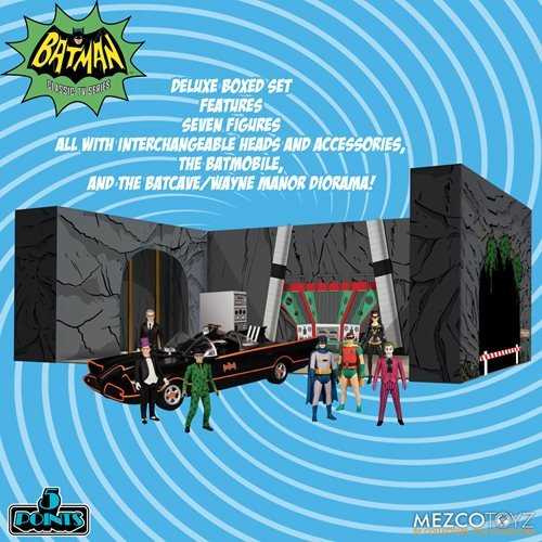 Batman (1966) 5 Points Deluxe Actionfiguren Box-Set