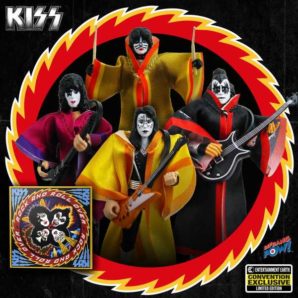 KISS Rock and Roll Over 3 3/4-Inch Actionfiguren Deluxe Box Set Convention Excl.