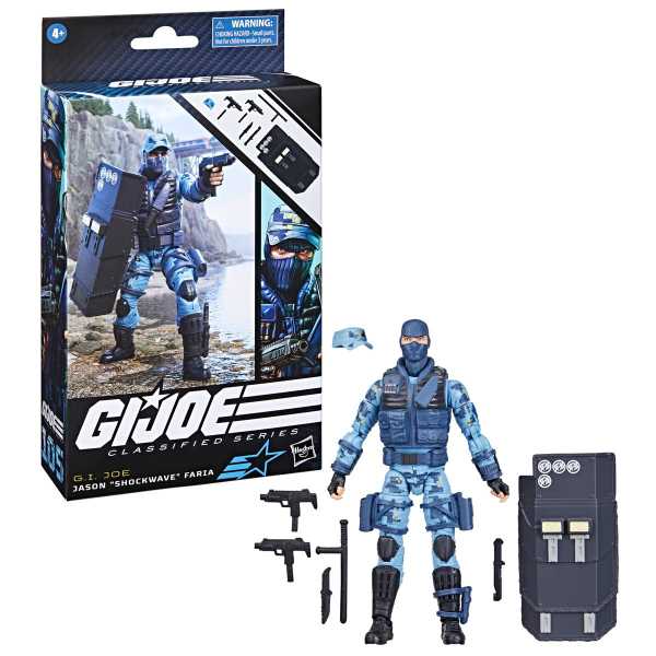 G.I. Joe Classified Series Jason "Shockwave" Faria 6 Inch Actionfigur