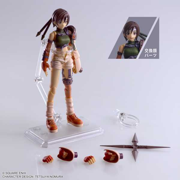 VORBESTELLUNG ! Final Fantasy VII Bring Arts Yuffie Kisaragi 13 cm Actionfigur