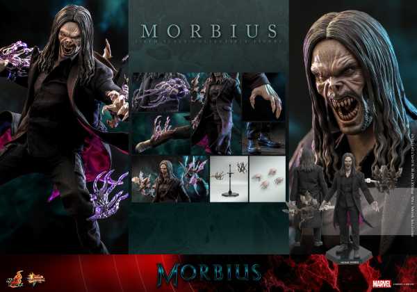 VORBESTELLUNG ! Hot Toys Marvel Masterpiece 1/6 Morbius 30 cm Actionfigur