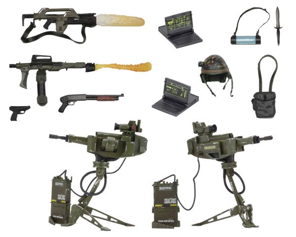 NECA ALIENS USCM ARSENAL WEAPONS ACCESSORY PACK