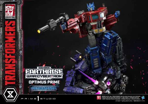 AUF ANFRAGE ! Transformers: War for Cybertron Trilogy Optimus Prime 90 cm Statue Ultimate Version