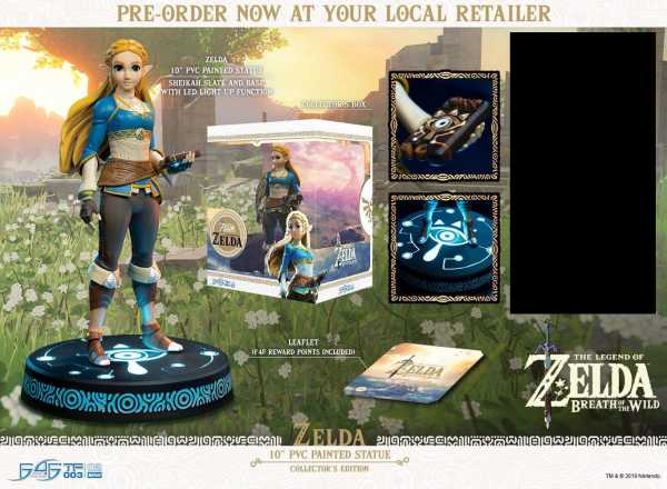 The Legend of Zelda Breath of the Wild Zelda 25 cm PVC Statue Collector's Edition