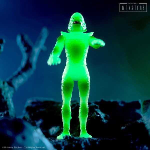 AUF ANFRAGE ! Creature from the Black Lagoon (Super She Creature) GITD ReAction Actionfigur Excl.