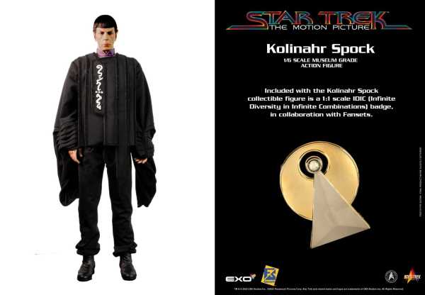 VORBESTELLUNG ! Star Trek: The Motion Picture Kolinahr Spock 1:6 Scale Actionfigur