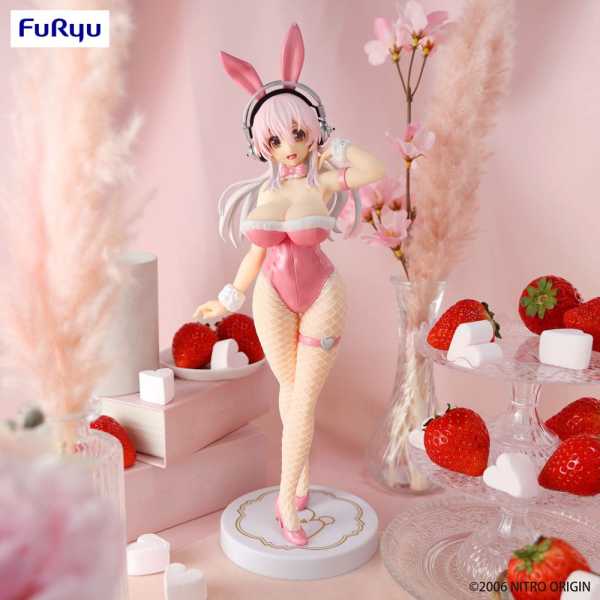 AUF ANFRAGE ! Super Sonico Super Sonico Pink Version 30 cm PVC Statue