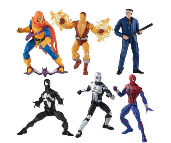 VORBESTELLUNG ! Marvel Legends Spider-Man Retro 6 Inch Actionfiguren 2022 Komplett-Set