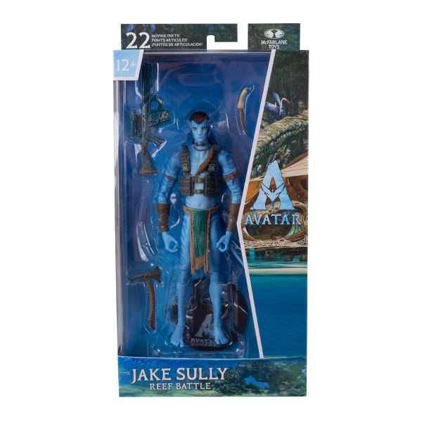 McFarlane Toys Avatar: The Way of Water Jake Sully Reef Battle 7 Inch Actionfigur