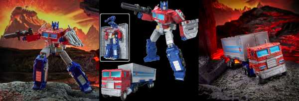Transformers War for Cybertron Kingdom Leader Optimus Prime Actionfigur