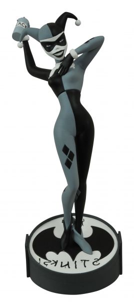 SDCC 2015 DC GALLERY HARLEY BLACK&WHITE PVC STATUE