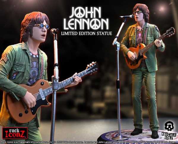 VORBESTELLUNG ! Rock Iconz John Lennon 22 cm Statue