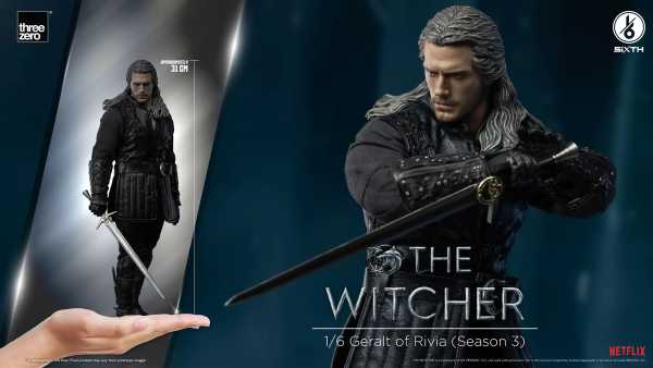 VORBESTELLUNG ! The Witcher Season 3 1/6 Geralt of Rivia 31 cm Actionfigur