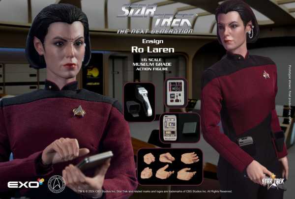 VORBESTELLUNG ! Star Trek: The Next Generation 1/6 Ensign Ro Laren 28 cm Actionfigur