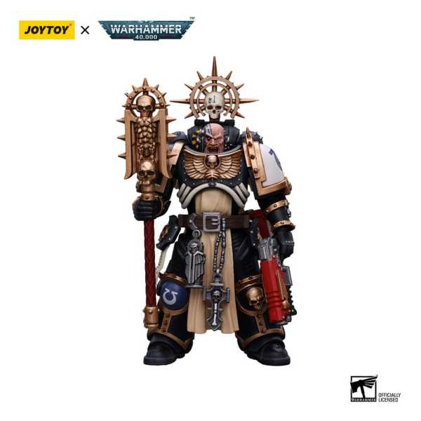 VORBESTELLUNG ! Joy Toy Warhammer 40k 1/18 Ultramarines Chaplain (Indomitus) 12 cm Actionfigur
