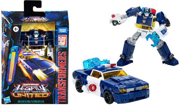 Transformers Generations Legacy United Deluxe Rescue Bots Universe Chase Actionfigur