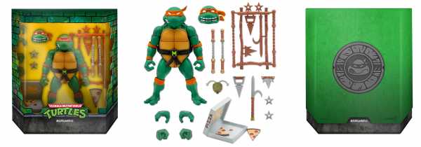 Teenage Mutant Ninja Turtles Ultimates Michelangelo 7 Inch Actionfigur