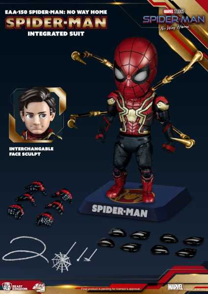 SPIDER-MAN NO WAY HOME EAA-150 SPIDER-MAN INTEGRATED SUIT ACTIONFIGUR