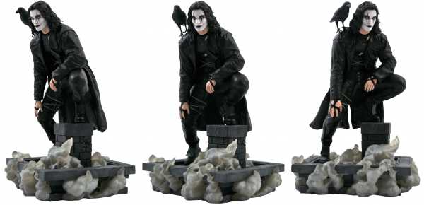 THE CROW MOVIE GALLERY ROOFTOP PVC STATUE