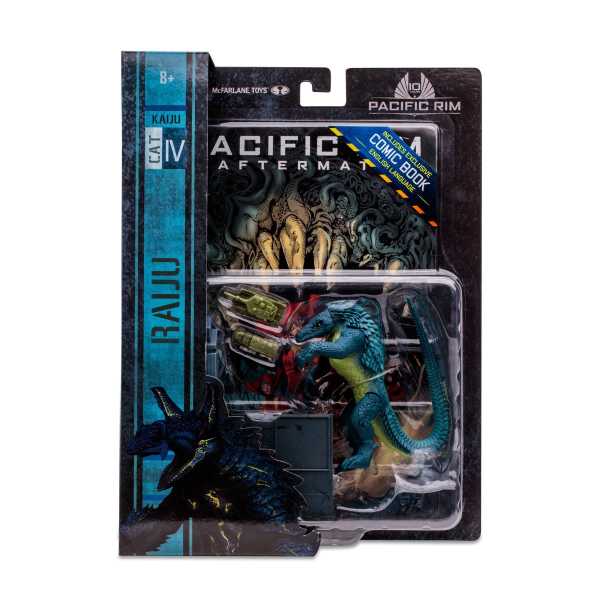McFarlane Toys Pacific Rim Kaiju Wave 1 Raiju 4 Inch Actionfigur & Comic