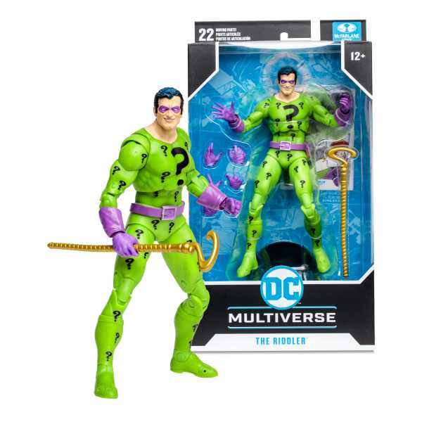 McFarlane Toys DC Multiverse Riddler Classic 7 Inch Actionfigur