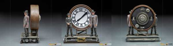 Zurück in die Zukunft III 1/10 Marty Doc at the Clock 30 cm Deluxe Art Scale Statue
