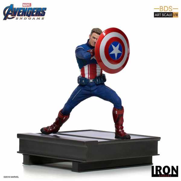 AUF ANFRAGE ! Avengers: Endgame BDS Art Scale 1/10 Captain America 2023 19 cm Statue