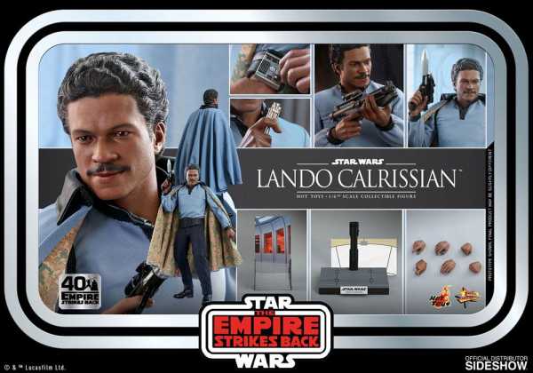 Star Wars 1/6 Lando Calrissian ESB 40th Anniversary Collection 30 cm Actionfigur