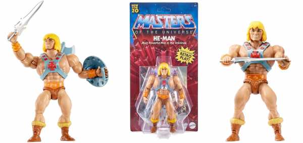Masters of the Universe Origins He-Man Actionfigur US Version