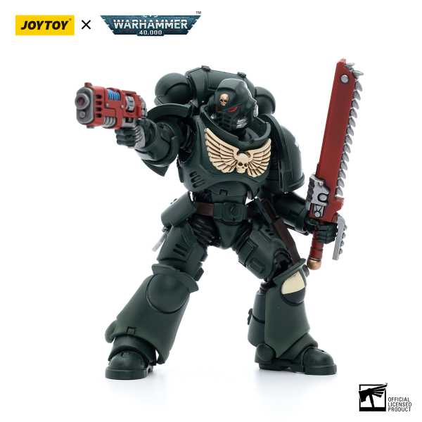 Joy Toy Warhammer 40k Dark Angels Intercessors Sergeant Caslan 1/18 Actionfigur