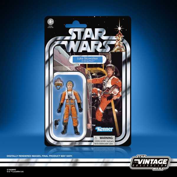 VORBESTELLUNG ! Star Wars Vintage Collection Episode IV Luke Skywalker (X-Wing Pilot) Actionfigur