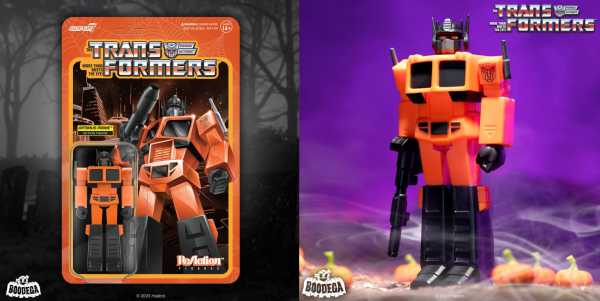 VORBESTELLUNG ! Transformers Optimus Prime Halloween 3 3/4-Inch ReAction Actionfigur