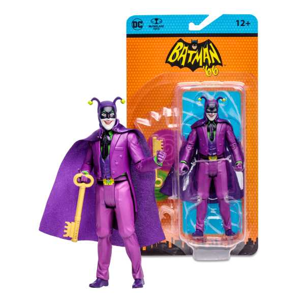 McFarlane Toys DC Retro Batman 1966 The Joker (Comic) 6 Inch Actionfigur