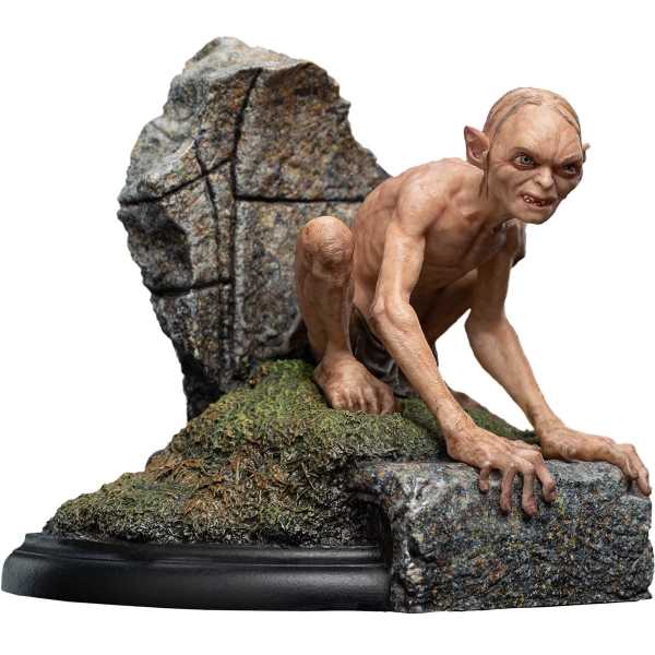 VORBESTELLUNG ! The Lord of the Rings (Der Herr der Ringe) Gollum Guide to Mordor Mini Statue