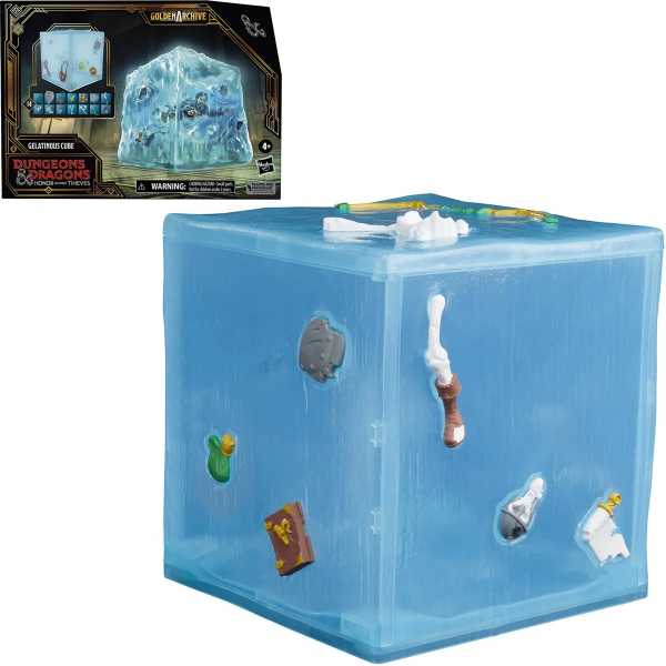 VORBESTELLUNG ! Dungeons & Dragons Honor Among Thieves Golden Arch. Gelatinous Cube DLX Actionfigur