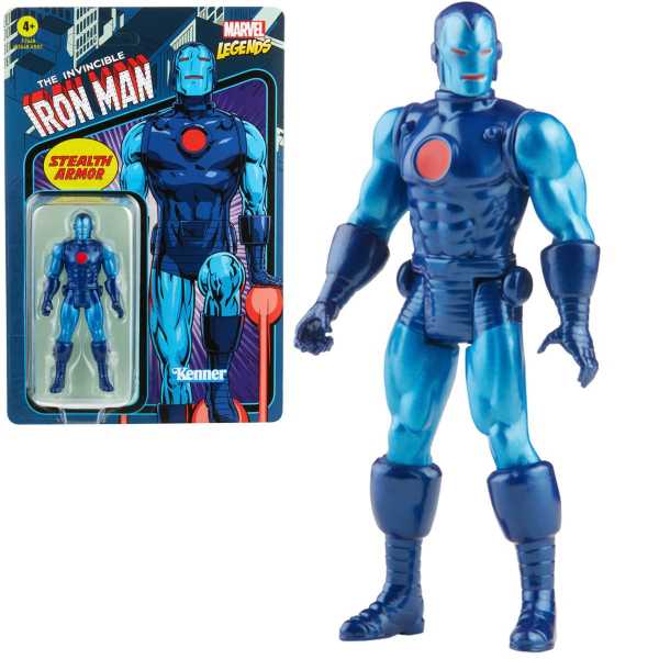 Marvel Legends Retro 375 Collection Stealth Iron Man 3 3/4-Inch Actionfigur