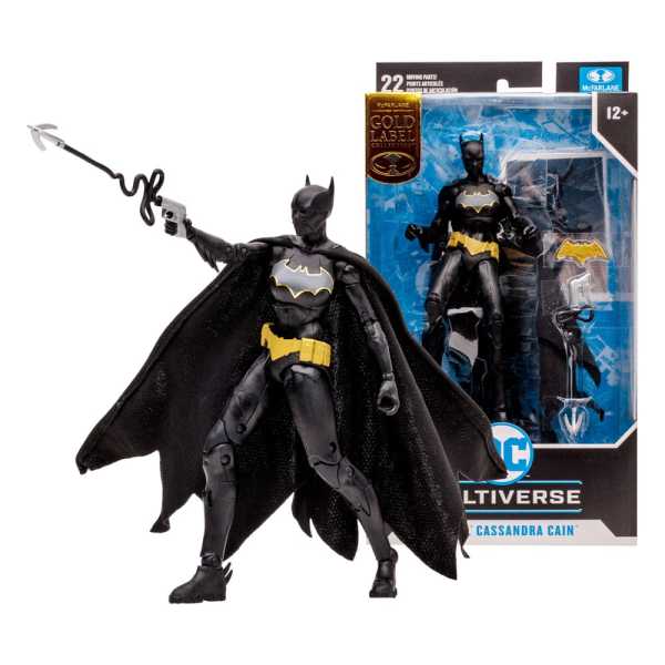 VORBESTELLUNG ! McFarlane Toys DC Multiverse Batgirl Cassandra Cain 18 cm Actionfigur (Gold Label)