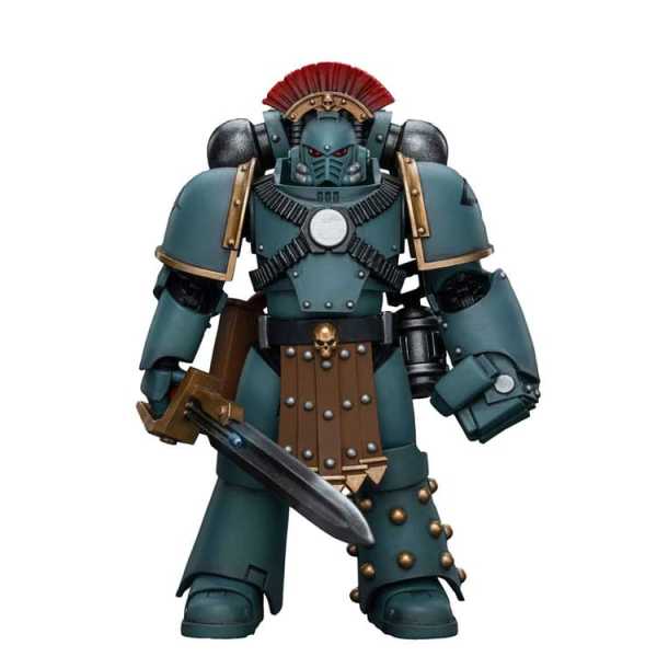 VORBESTELLUNG ! Warhammer Horus Heresy SoH MKIV Tactical Squad Sergeant & Power Fist Actionfigur